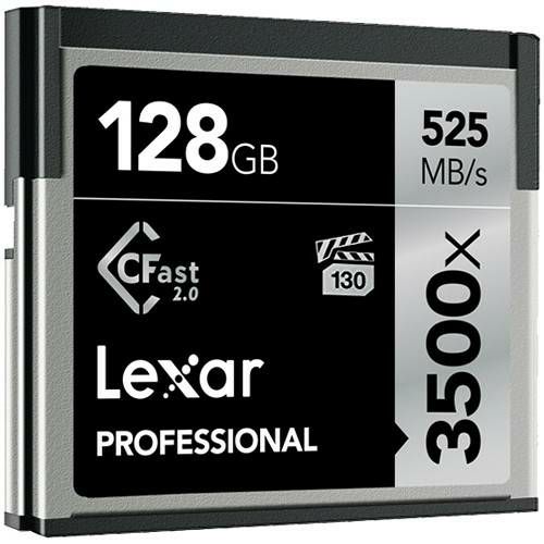 Lexar Cfast 128GB 3500x 525MB/s 445MB/s 2.0 memorijska kartica (LC128CRBEU3500)
