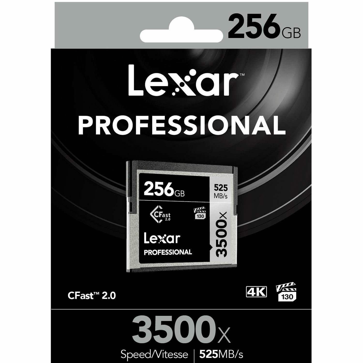 Lexar Cfast 256GB 3500x 525MB/s 445MB/s 2.0 memorijska kartica (LC256CRBEU3500)