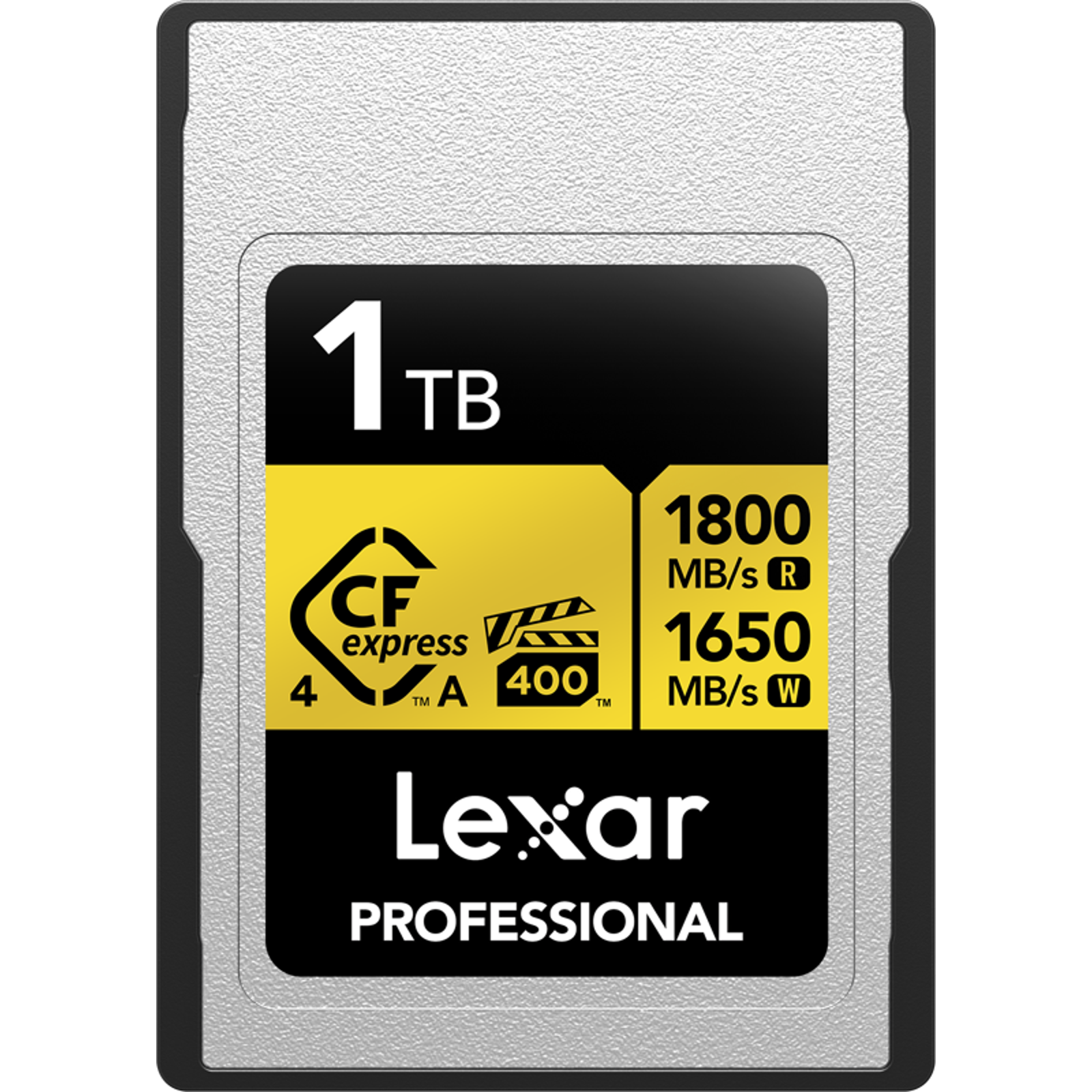 Lexar Cfexpress Type A, 1TB 1800MB/s 1650MB/s 4.0 VPG 400 IP68 1400MB/s sustained write Professional Gold memorijska kartica