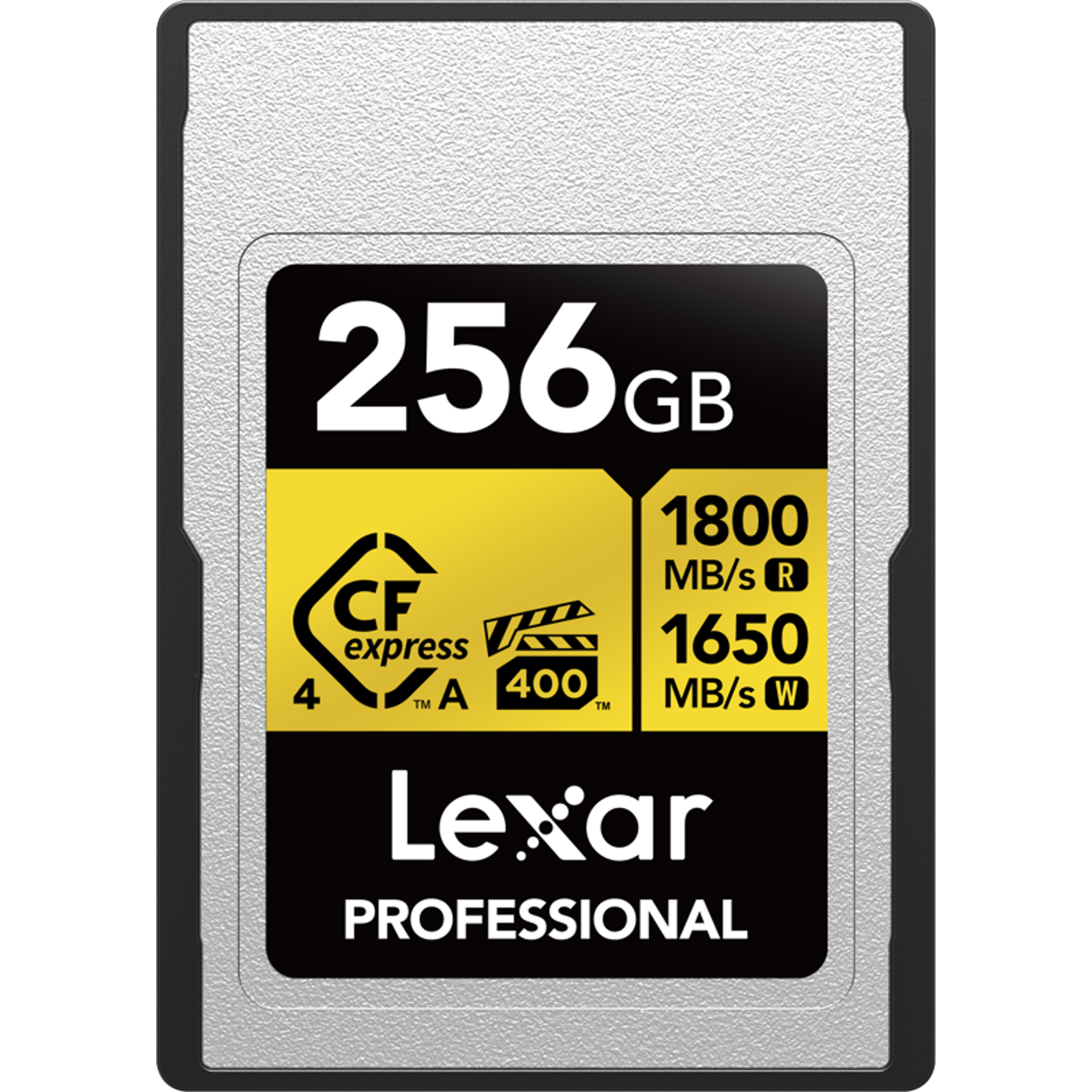 Lexar Cfexpress Type A, 256GB 1800MB/s 1650MB/s 4.0 VPG 400 IP68 Professional Gold memorijska kartica