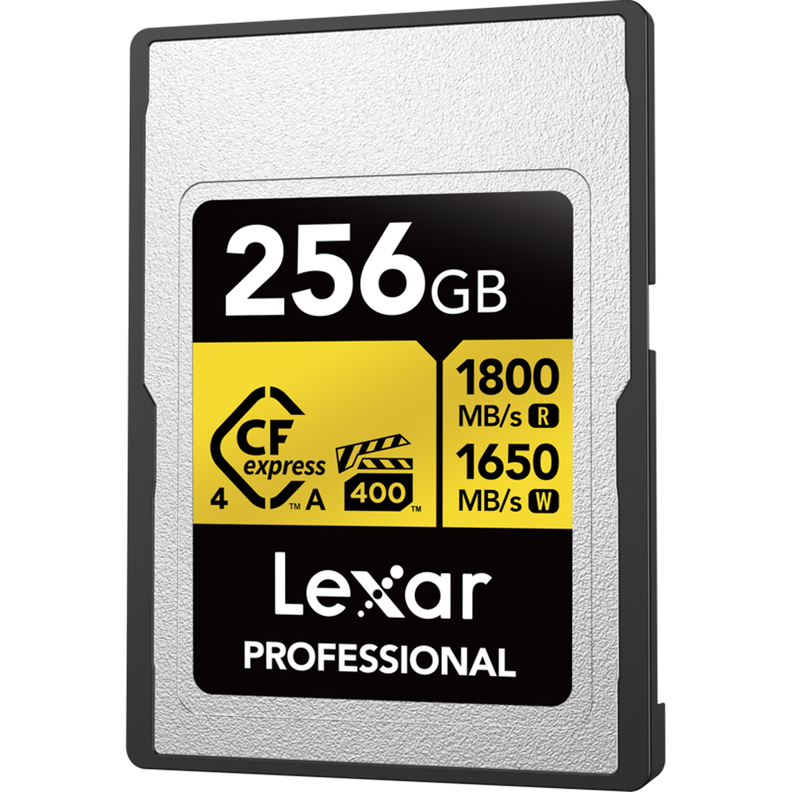 Lexar Cfexpress Type A, 256GB 1800MB/s 1650MB/s 4.0 VPG 400 IP68 Professional Gold memorijska kartica
