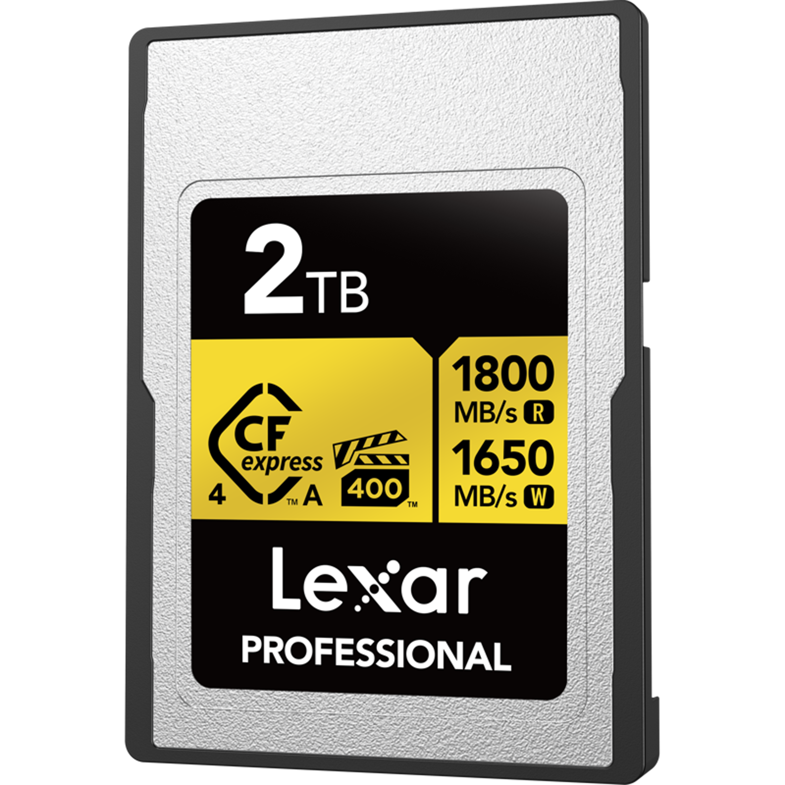 Lexar Cfexpress Type A, 2TB 1800MB/s 1650MB/s 4.0 VPG 400 IP68 1400MB/s sustained write Professional Gold memorijska kartica