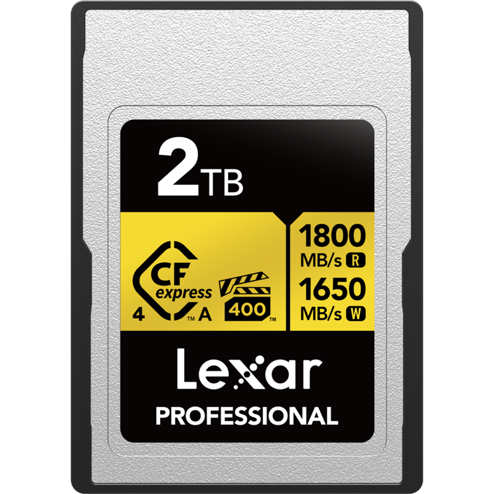 Lexar Cfexpress Type A, 2TB 1800MB/s 1650MB/s 4.0 VPG 400 IP68 1400MB/s sustained write Professional Gold memorijska kartica