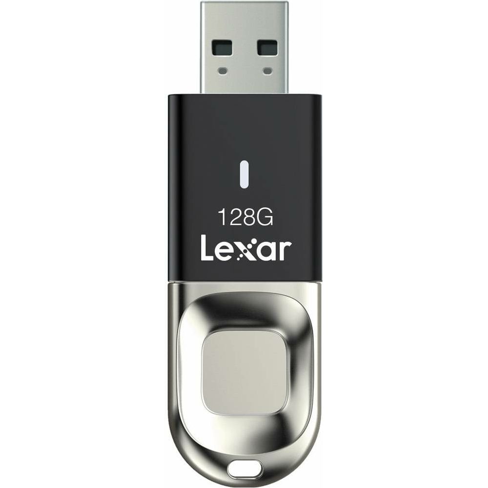 Lexar Fingerprint F35 128GB USB 3.0 flash drive 150MB/s read 60MB/s write memorija (LJDF35-128BBK)