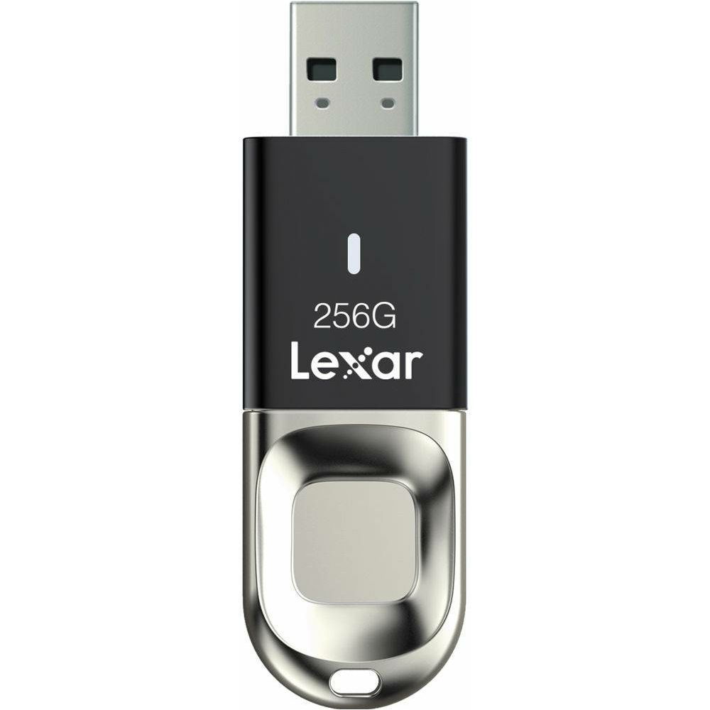 Lexar Fingerprint F35 256GB USB 3.0 flash drive 300MB/s read 100MB/s write memorija (LJDF35-256BBK)