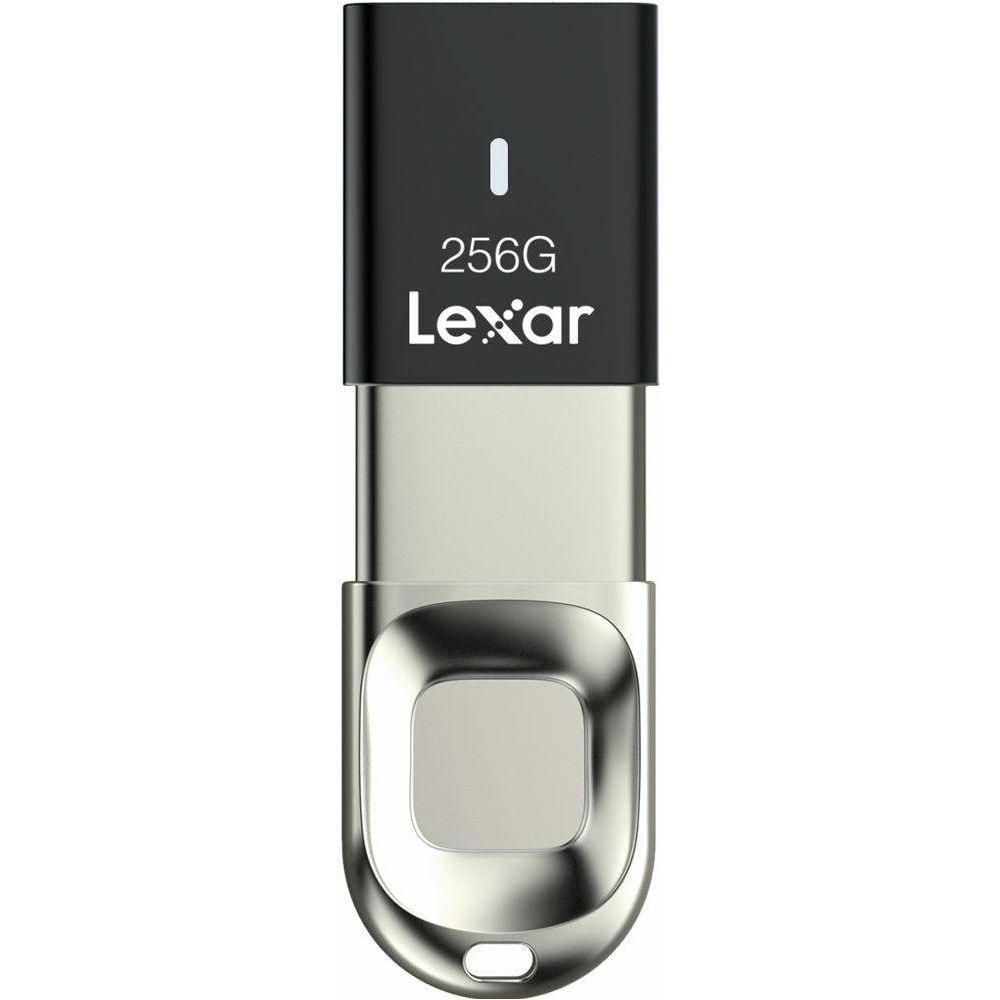 Lexar Fingerprint F35 256GB USB 3.0 flash drive 300MB/s read 100MB/s write memorija (LJDF35-256BBK)
