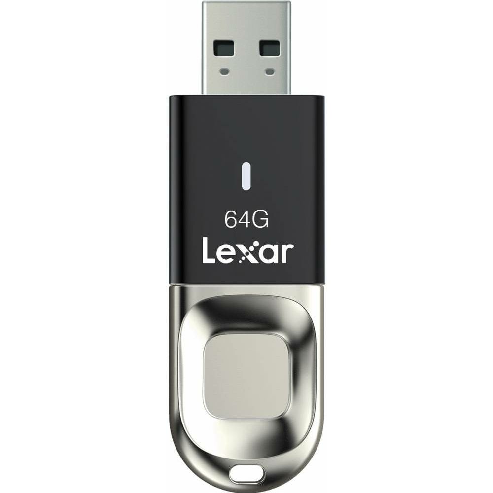 Lexar Fingerprint F35 64GB USB 3.0 flash drive 150MB/s read 60MB/s write memorija (LJDF35-64GBBK)