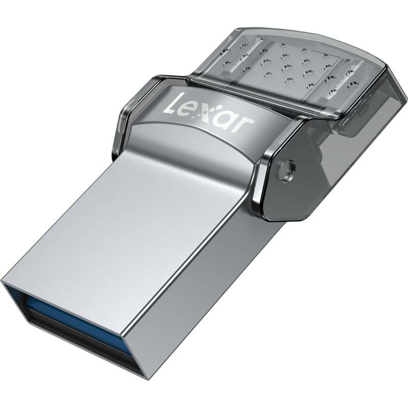 Lexar JumpDrive D35c 128GB OTG Dual Type-C and Type-A USB 3.0 flash drive 100MB/s read memorija (LJDD35C128G-BNBNG)