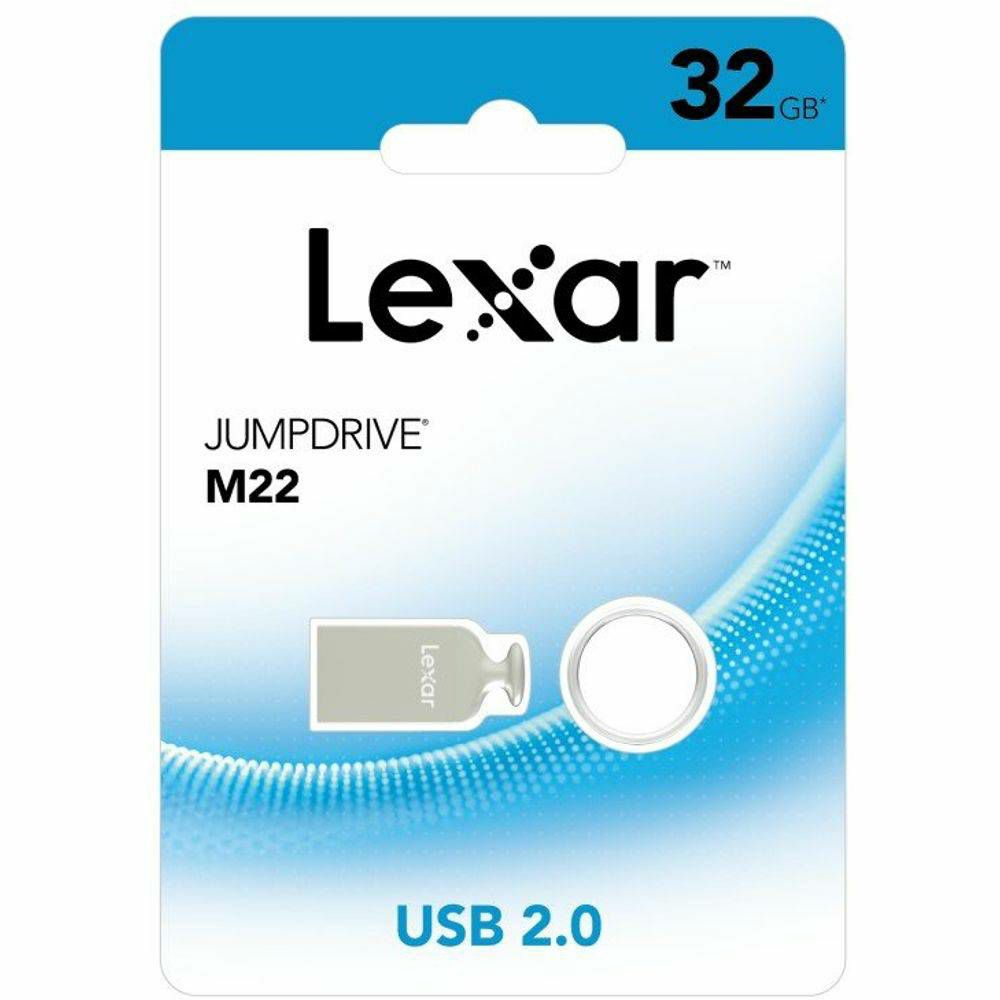 Lexar JumpDrive Metallic M22 32GB USB 2.0 Light Gold Flash Drive memorija (LJDM022032G-BNJNG)