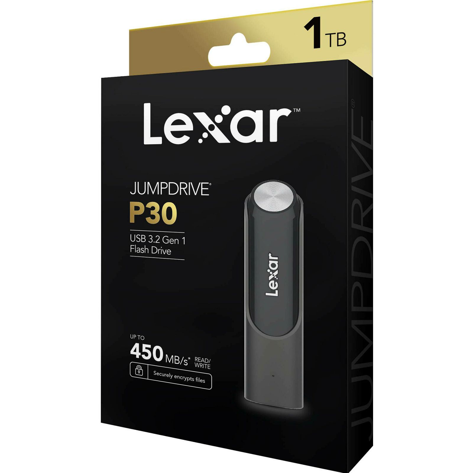 Lexar JumpDrive P30 1TB USB 3.2 Gen 1 Flash Drive 450MB/s read 450MB/s write memorija (LJDP030001T-RNQNG)