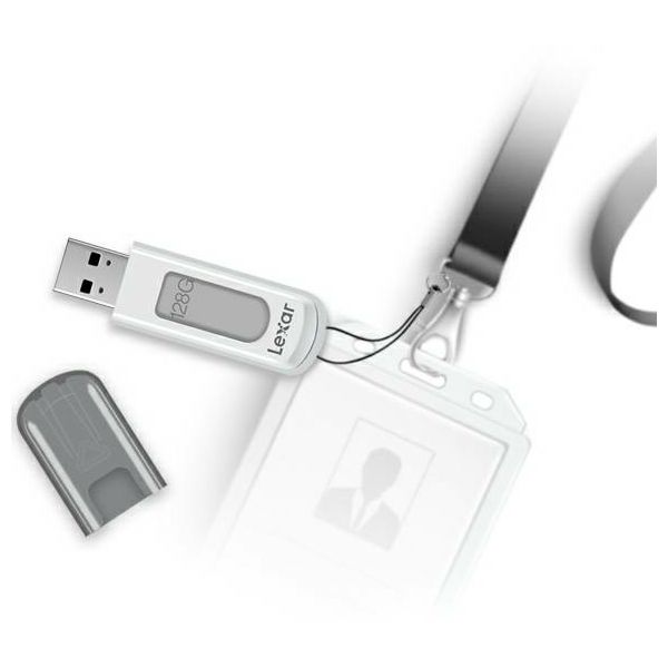 Lexar JumpDrive V100 128GB USB 3.0 Flash Drive memorija (LJDV100-128ABGY)