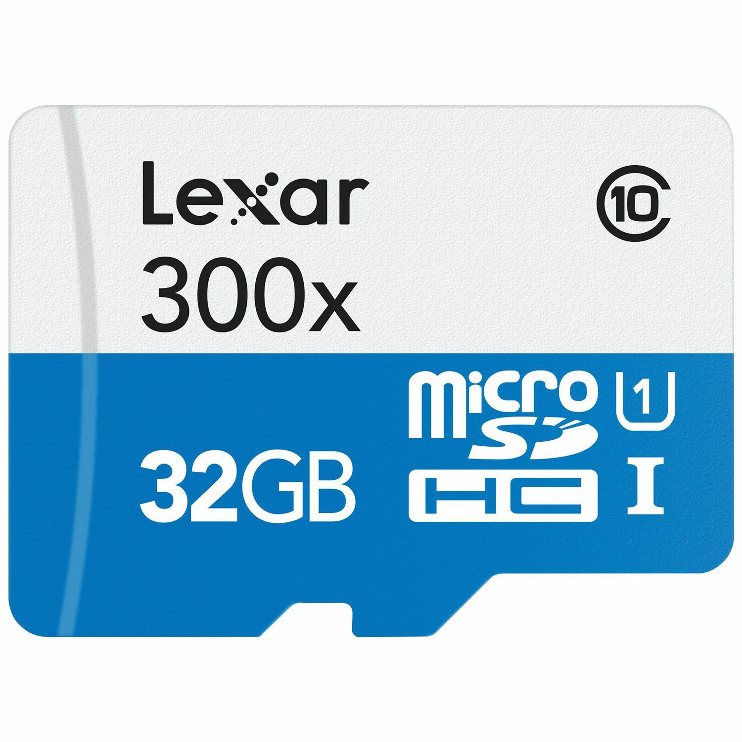 Lexar microSDHC 32GB 300x 45MB/s Class 10 High Speed memorijska kartica sa adapterom LSDMI32GBBEU300