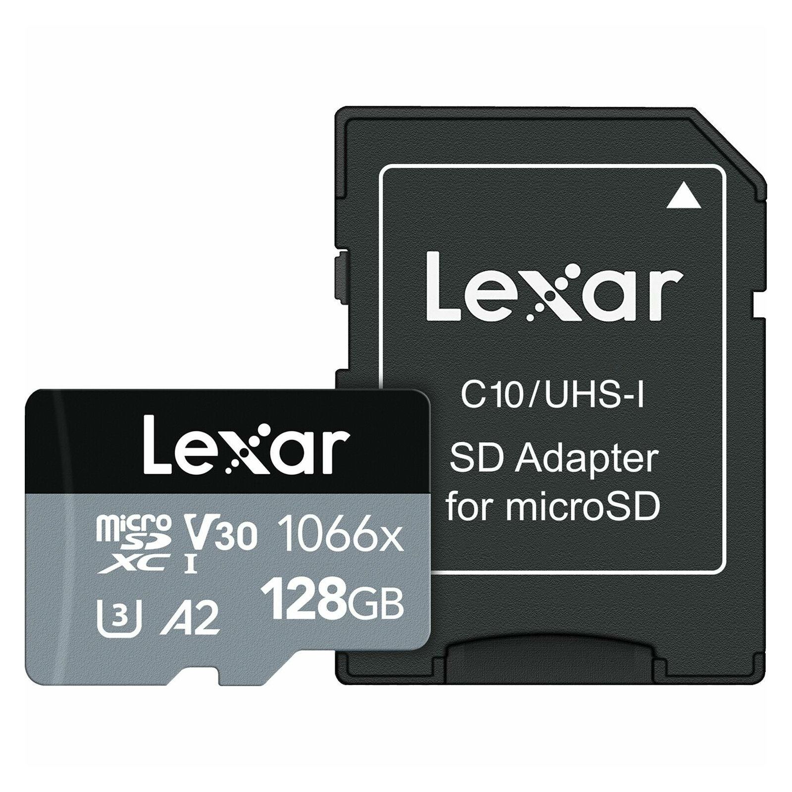 Lexar microSDXC 128GB 1066x 160MB/s 120MB/s UHS-I C10 A2 V30 U3 High-Performance memorijska kartica (LMS1066128G-BNANG)