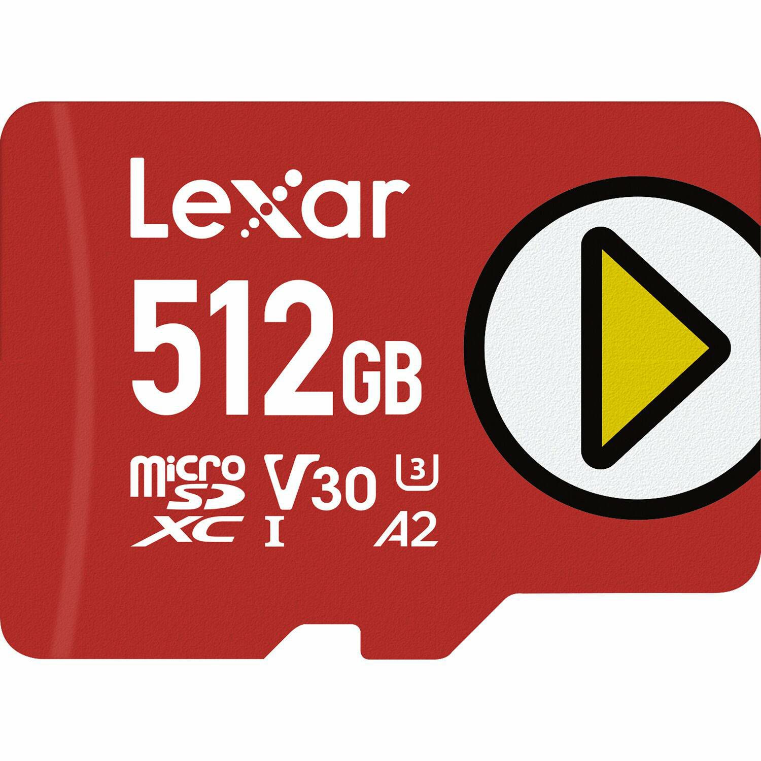 Lexar microSDXC 512GB 150MB/s Play UHS-I memorijska kartica (LMSPLAY512G-BNNNG)