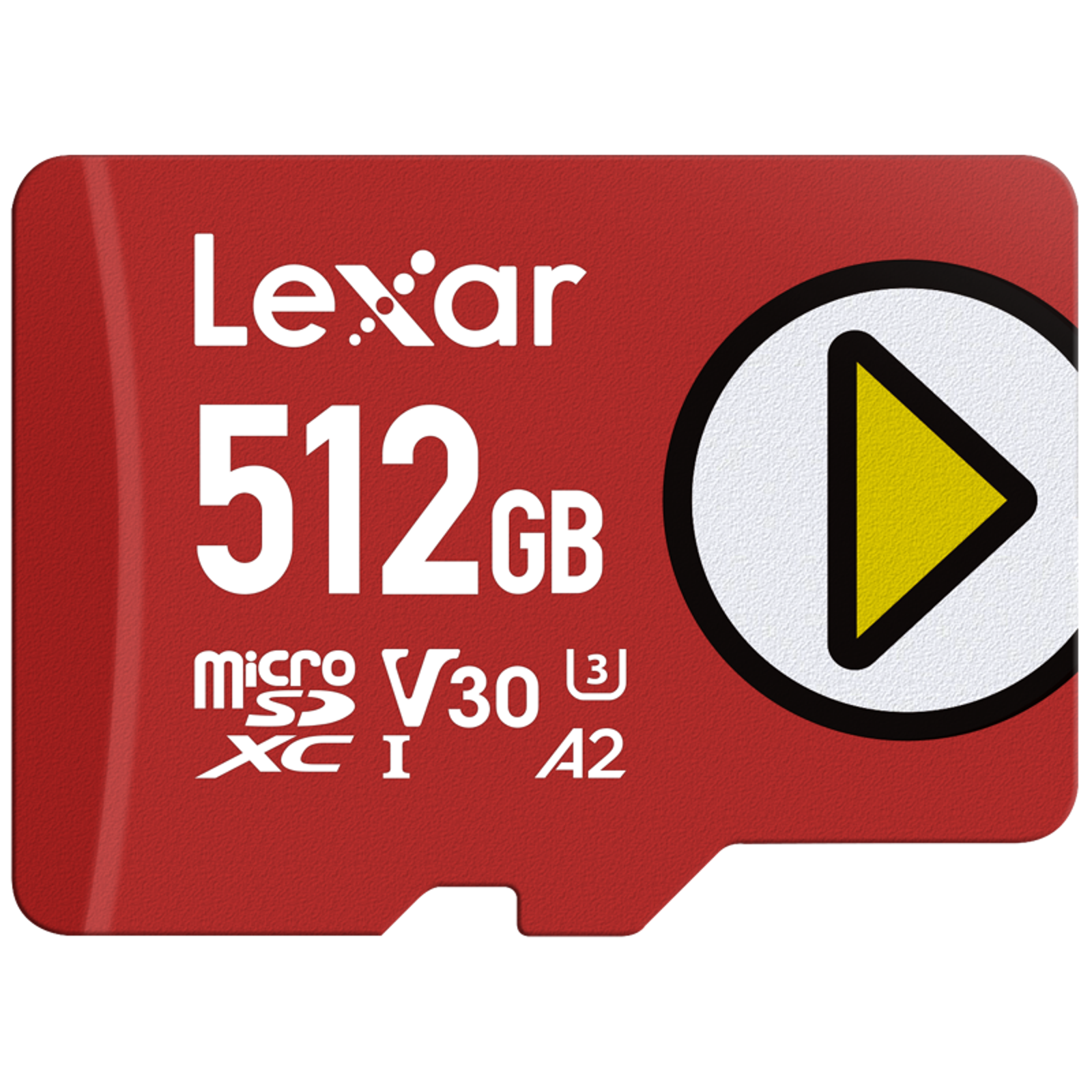 Lexar microSDXC 512GB 205MB/s 140MB/s Class 10 UHS-I C10 A2 V30 U3 Play Pro memorijska kartica