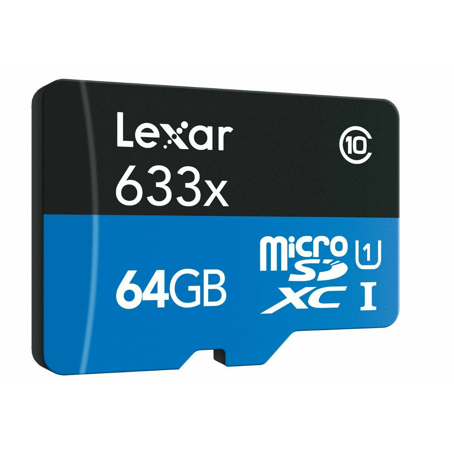 Lexar microSDXC 633x 95MB/s UHS-I 64GB memorijska kartica sa adapterom LSDMI64GBBEU633A