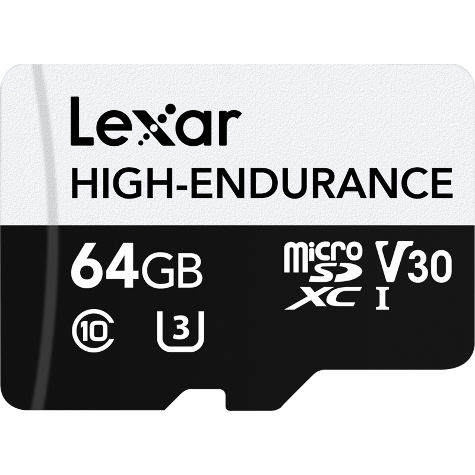 Lexar microSDXC 64GB 100MB/s 35MB/s Class 10 UHS-I C10 A1 V30 U3 High-Endurance memorijska kartica