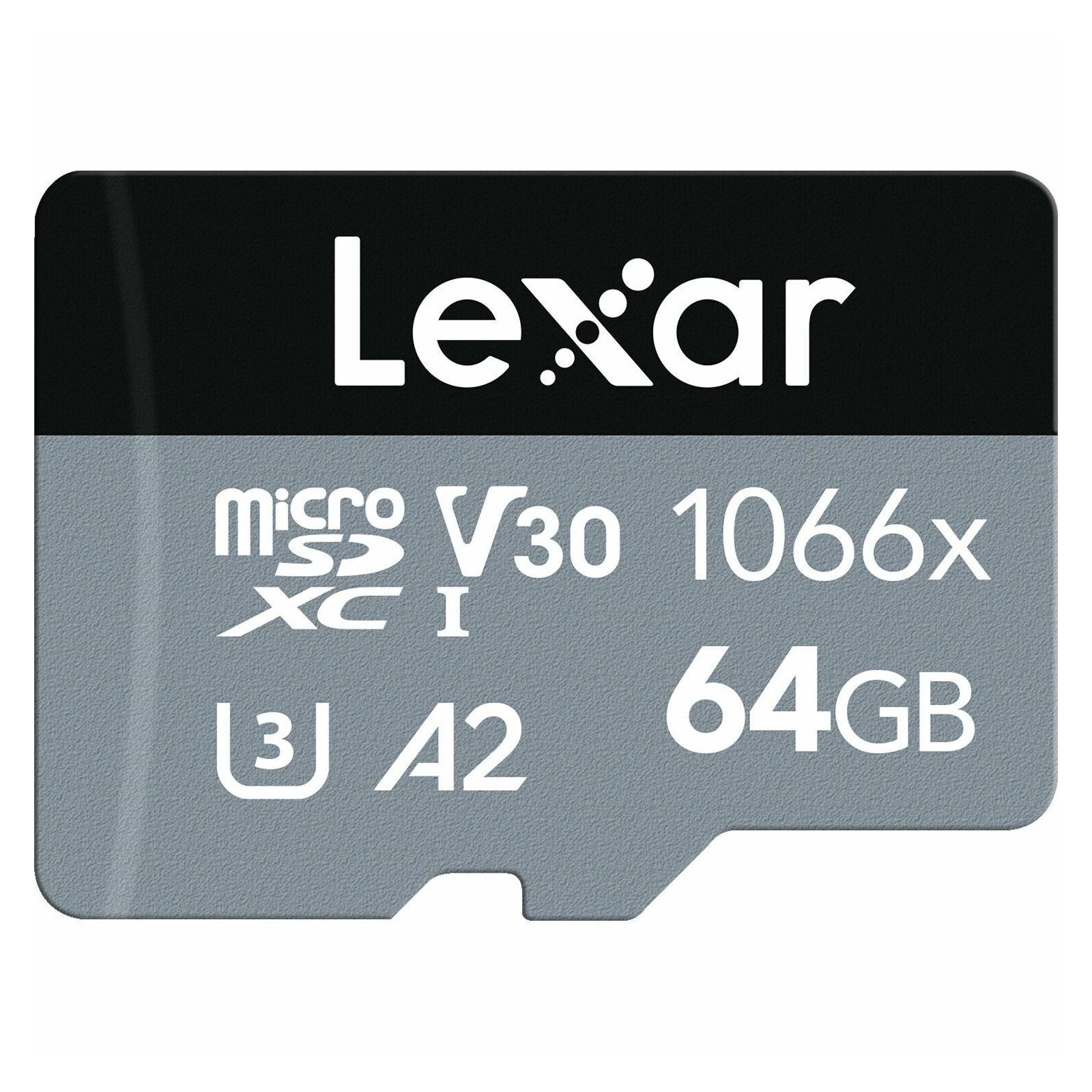 Lexar microSDXC 64GB 1066x 160MB/s 70MB/s UHS-I C10 A2 V30 U3 High-Performance memorijska kartica (LMS1066064G-BNANG)