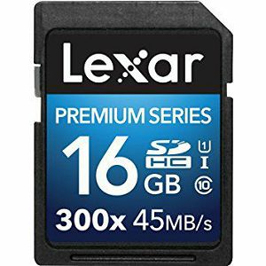 Lexar SDHC 16GB 300x 45MB/s Premium II Class 10 UHS-I Card memorijska kartica LSD16GBBEU300