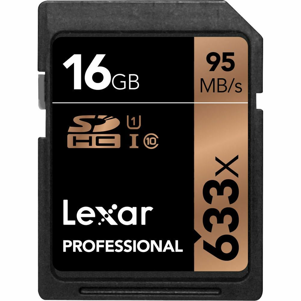 Lexar SDHC 16GB 633x 95MB/s Professional Class 10 UHS-I Card memorijska kartica LSD16GCB1EU633