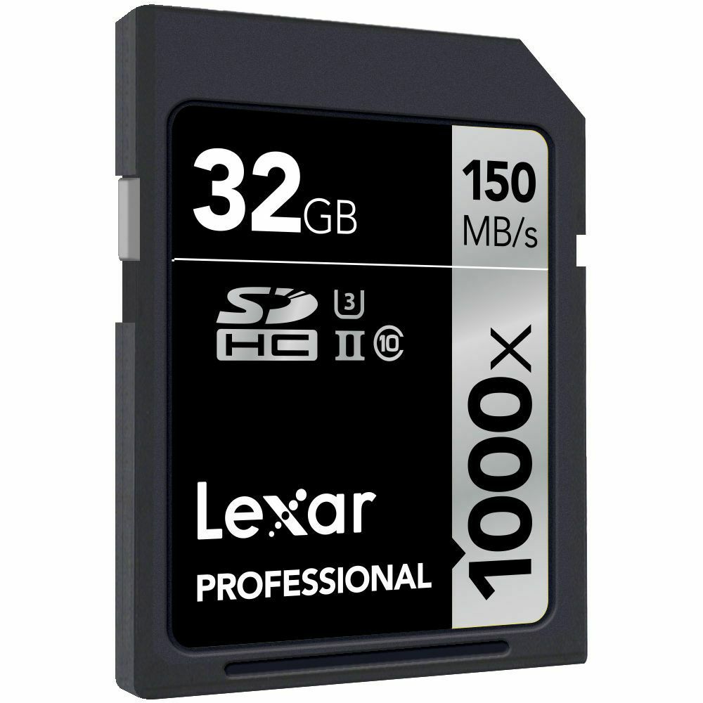 Lexar SDHC 32GB 1000x 150MB/s Professional UHS-II Card memorijska kartica LSD32GCRBEU1000