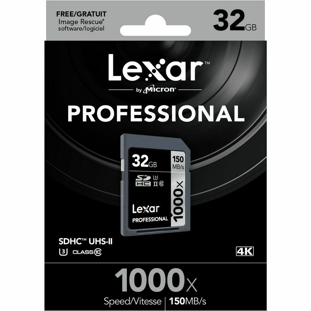 Lexar SDHC 32GB 1000x 150MB/s Professional UHS-II Card memorijska kartica LSD32GCRBEU1000