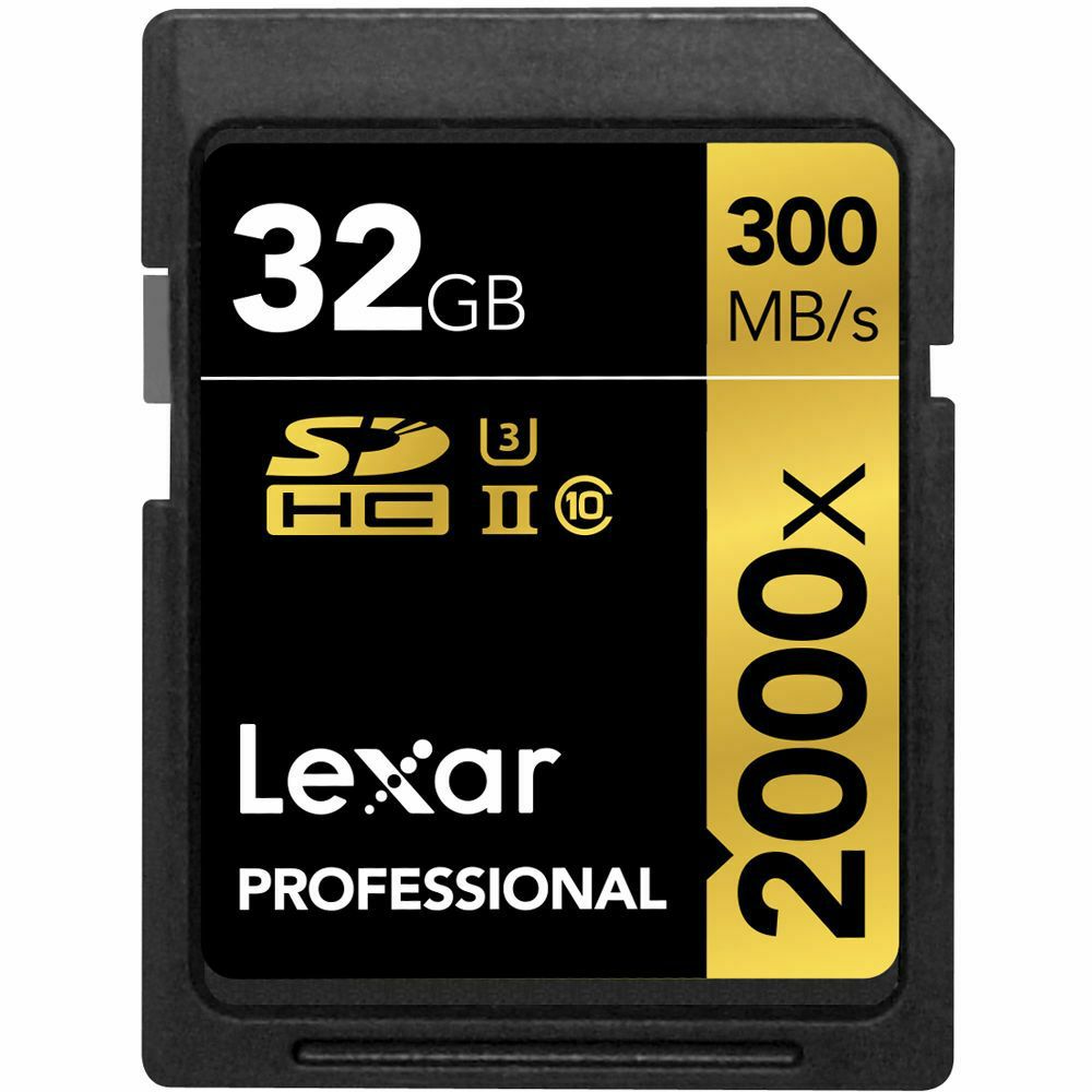 Lexar SDHC 32GB 2000x UHS-II Professional RDR Card incl Reader memorijska kartica i čitač kartica LSD32GCRBEU2000R