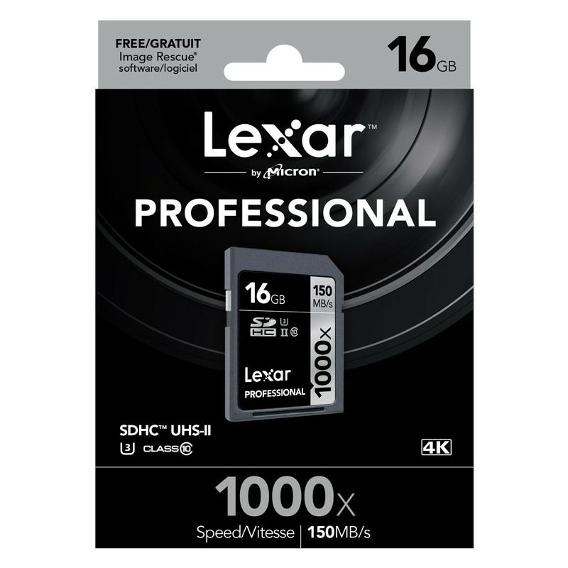 Lexar SDHC 16GB 1000x 150mb/s Professional UHS-II LSD16GCRBEU1000 SD memorijska kartica