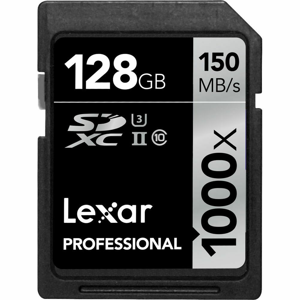 Lexar SDXC 128GB 1000x 150MB/s Professional UHS-II Card memorijska kartica LSD128CRBEU1000