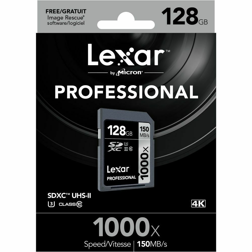 Lexar SDXC 128GB 1000x 150MB/s Professional UHS-II Card memorijska kartica LSD128CRBEU1000