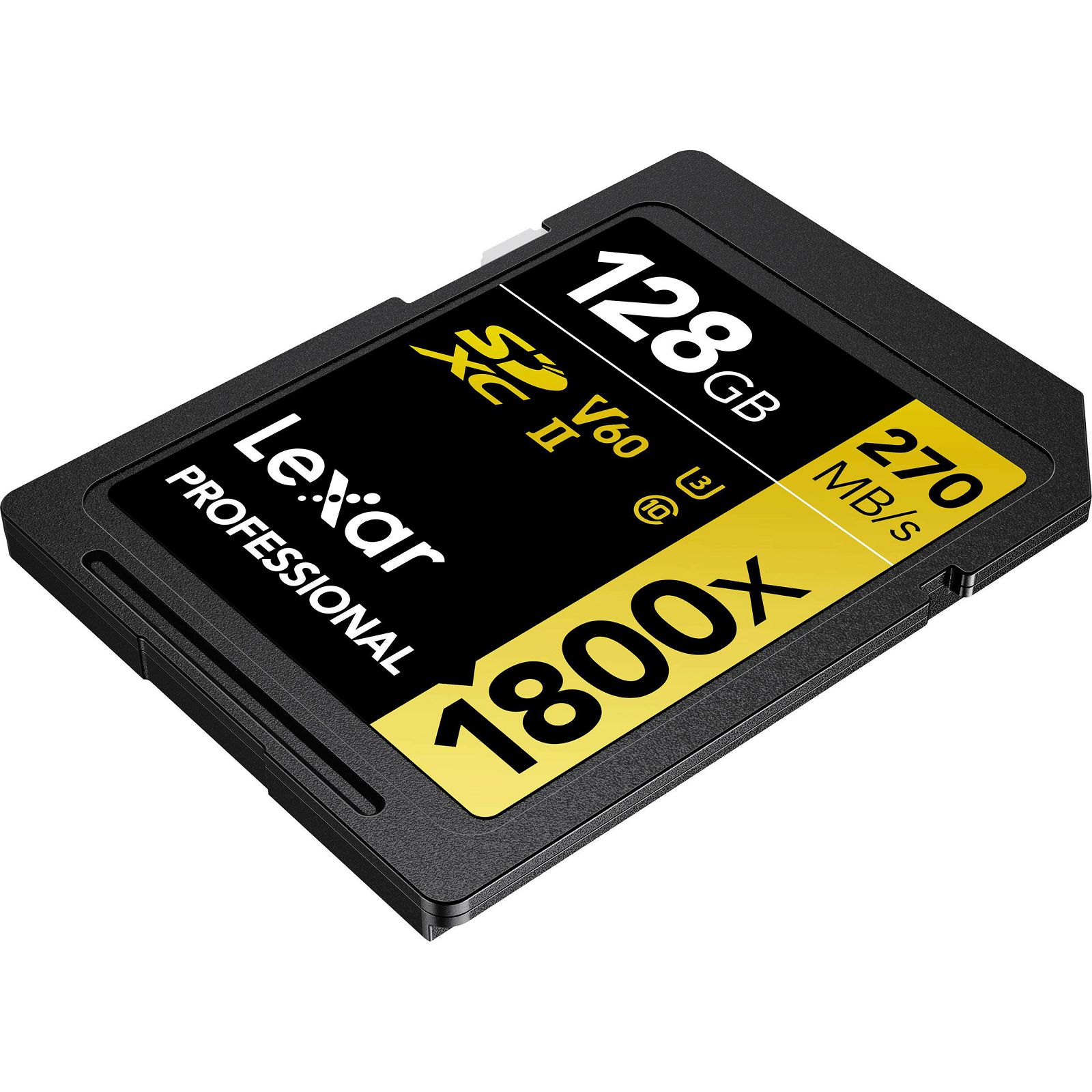 Lexar SDXC 128GB 1800x 270MB/s 180MB/s UHS-II C10 V60 U3 memorijska kartica (LSD1800128G-BNNNG)