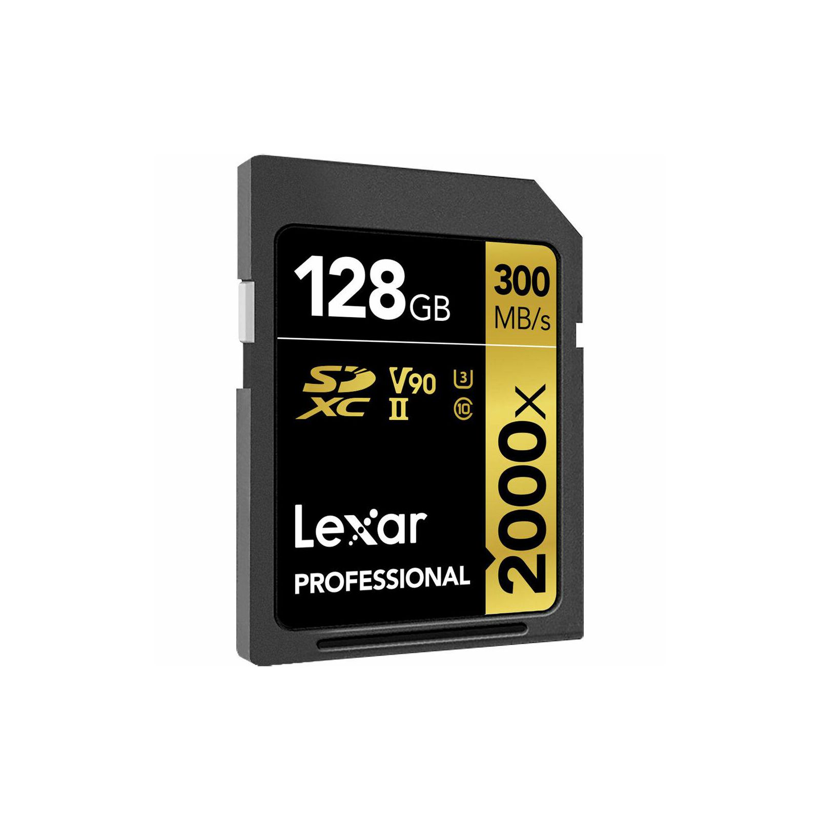 Lexar SDXC 128GB 2000x 300MB/s 260MB/s UHS-II C10 V90 U3 memorijska kartica (LSD2000128G-BNNNG)