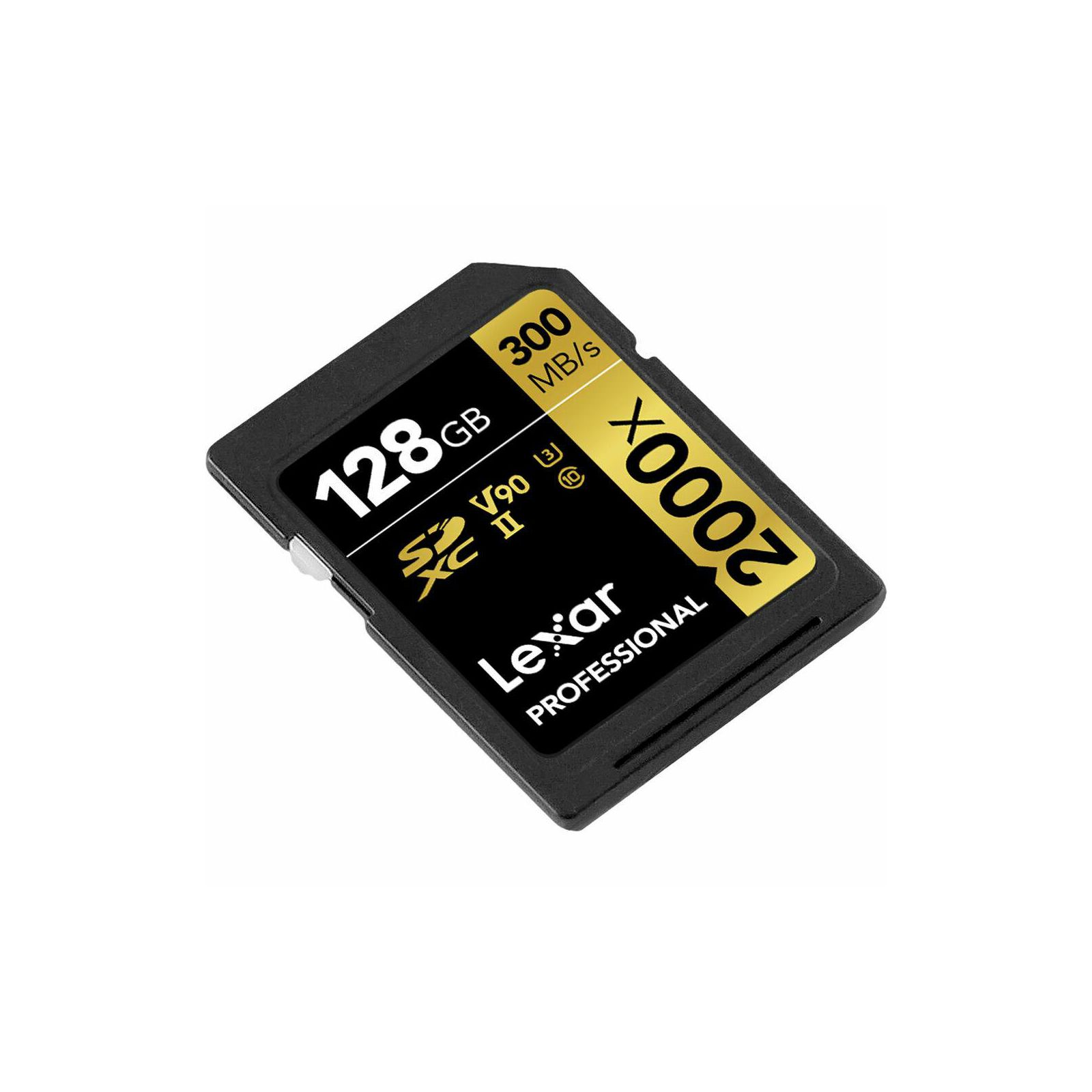Lexar SDXC 128GB 2000x 300MB/s 260MB/s UHS-II C10 V90 U3 memorijska kartica (LSD2000128G-BNNNG)