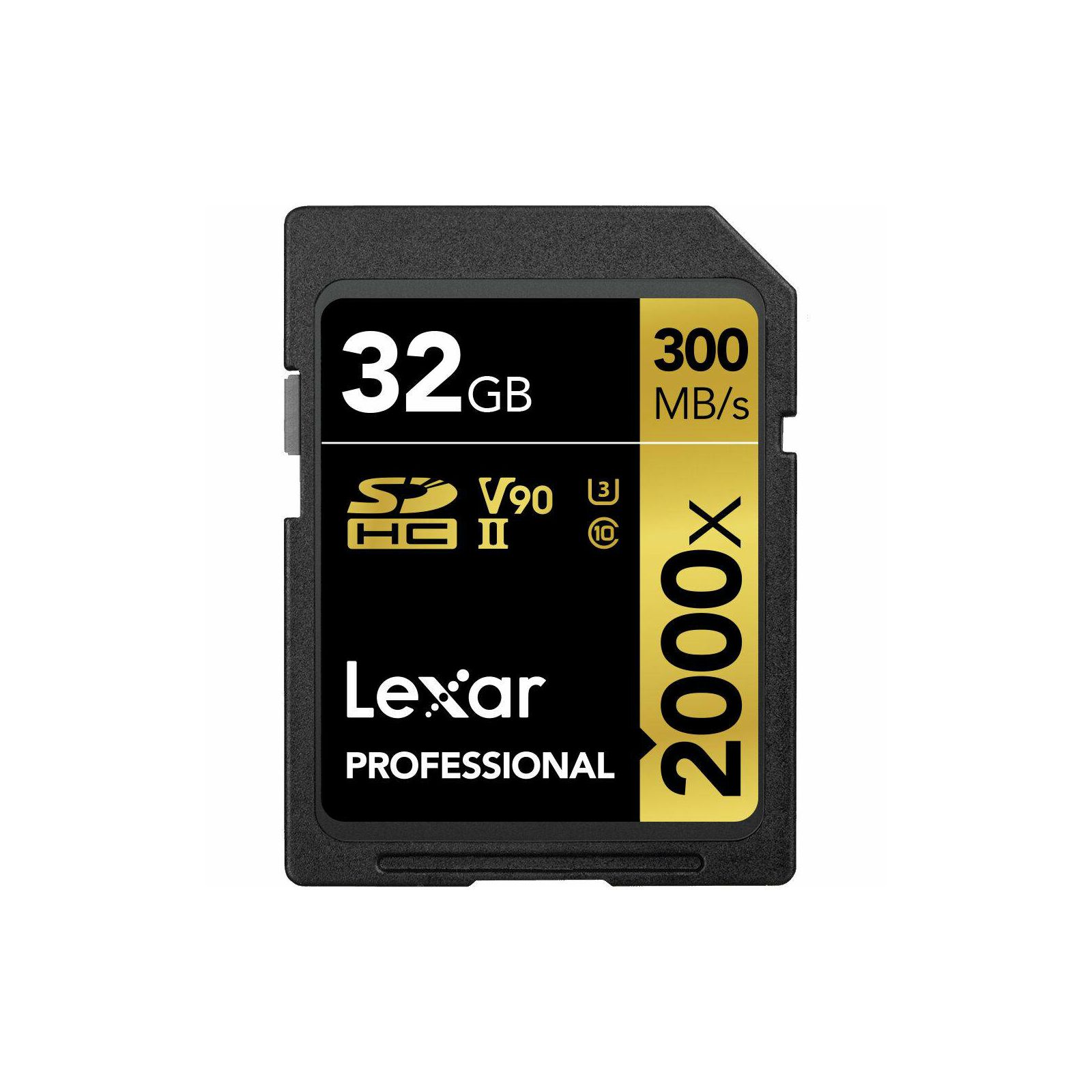 Lexar SDXC 32GB 2000x 300MB/s 260MB/s UHS-II C10 V90 U3 memorijska kartica (LSD2000032G-BNNNG)