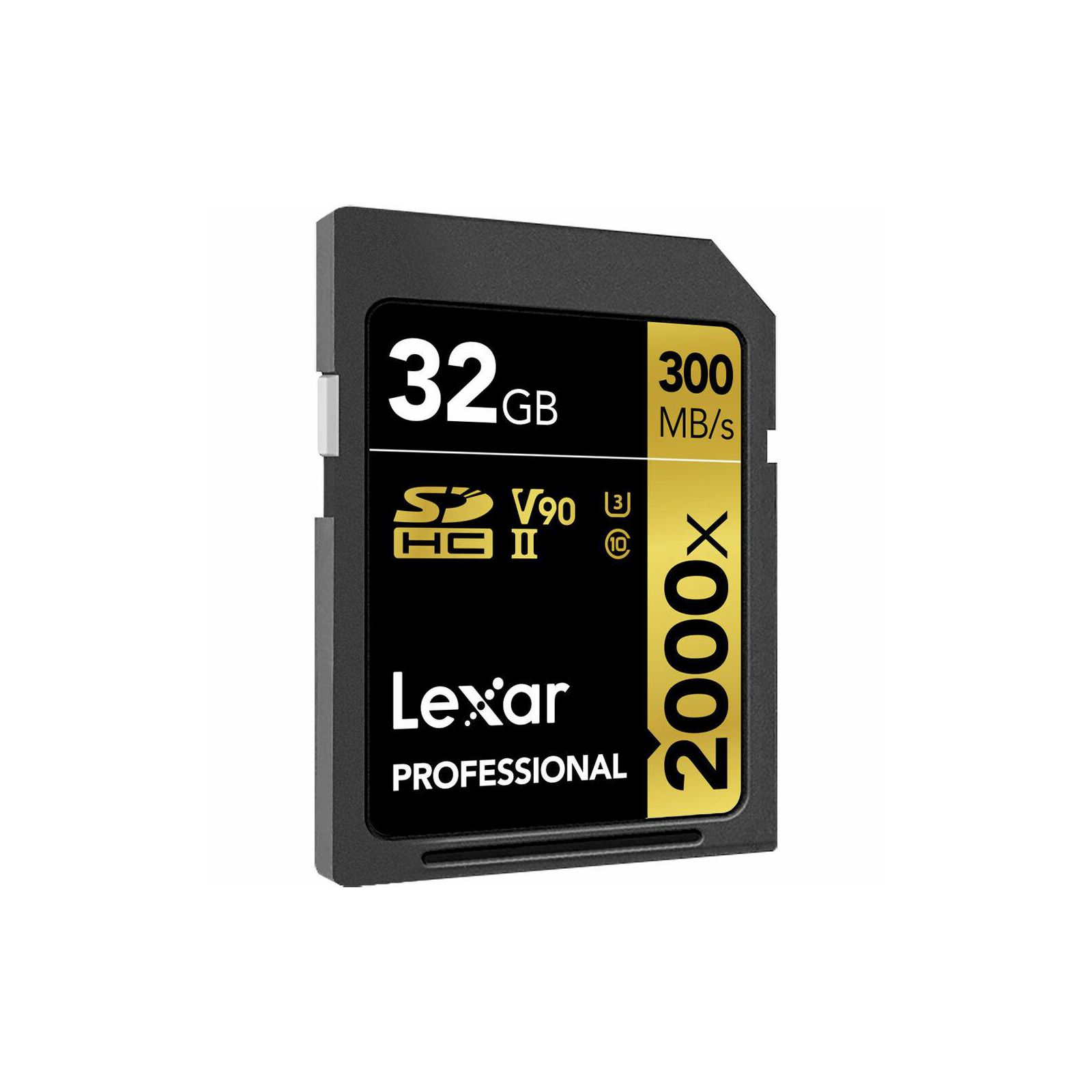 Lexar SDXC 32GB 2000x 300MB/s 260MB/s UHS-II C10 V90 U3 memorijska kartica (LSD2000032G-BNNNG)