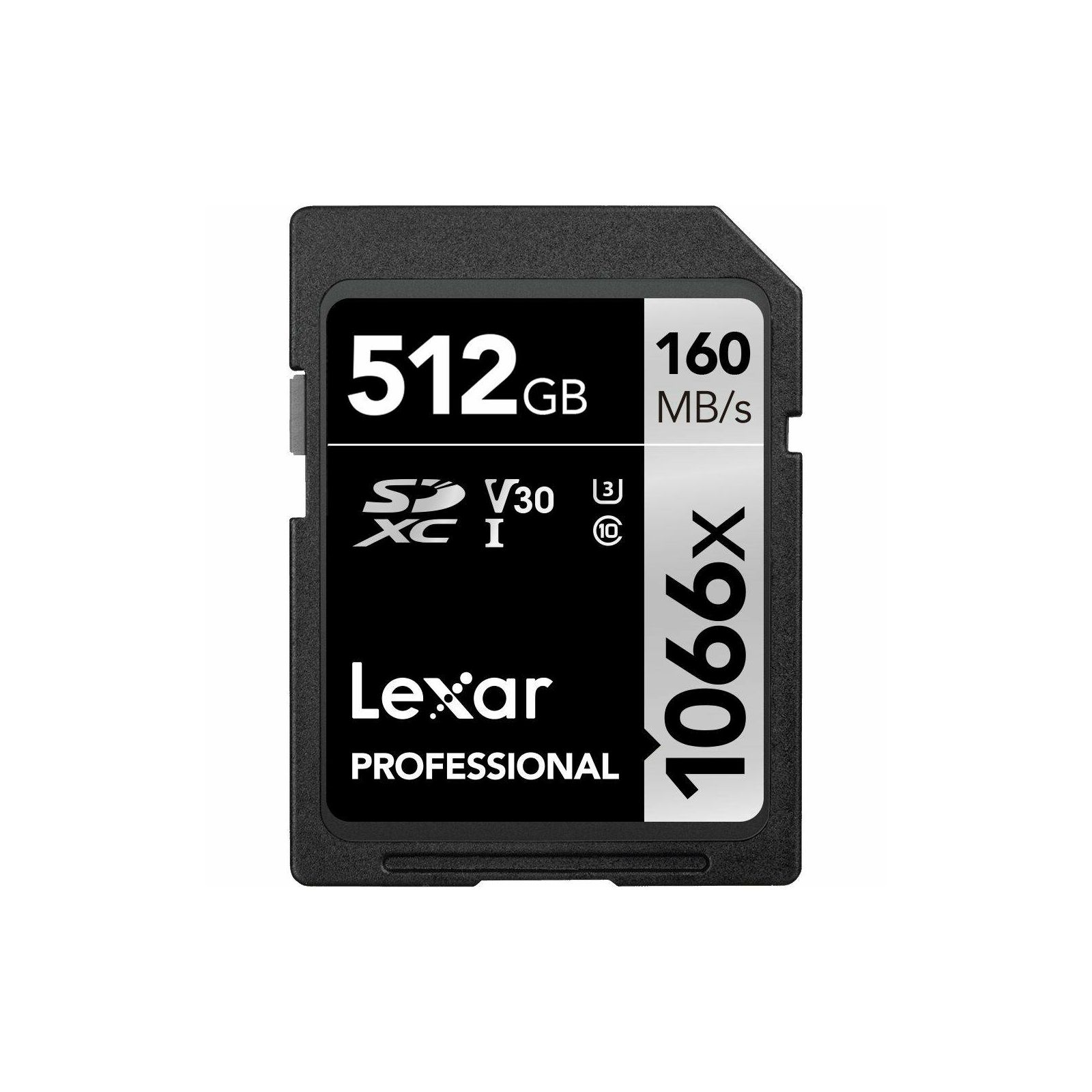 Lexar SDXC 512GB 1066x 160MB/s 120MB/s UHS-I C10 V30 U3 memorijska kartica (LSD1066512G-BNNNG)