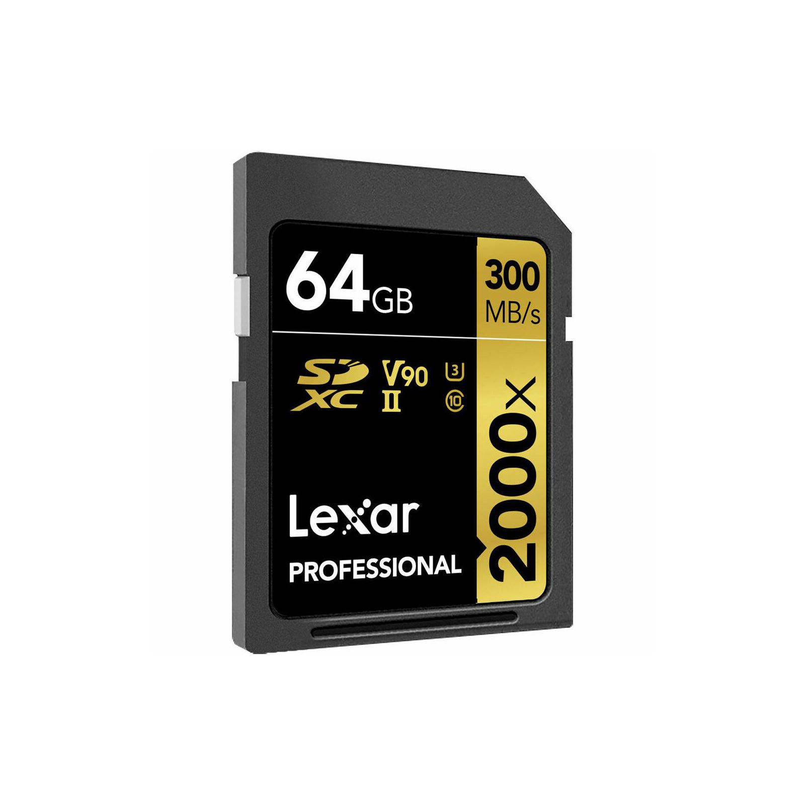 Lexar SDXC 64GB 2000x 300MB/s 260MB/s UHS-II C10 V90 U3 memorijska kartica (LSD2000064G-BNNNG)