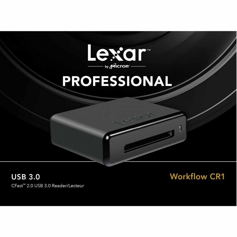 Lexar Workflow Card Reader Cfast CR1 Professional USB 3.0 čitač kartica LRWCR1TBEU