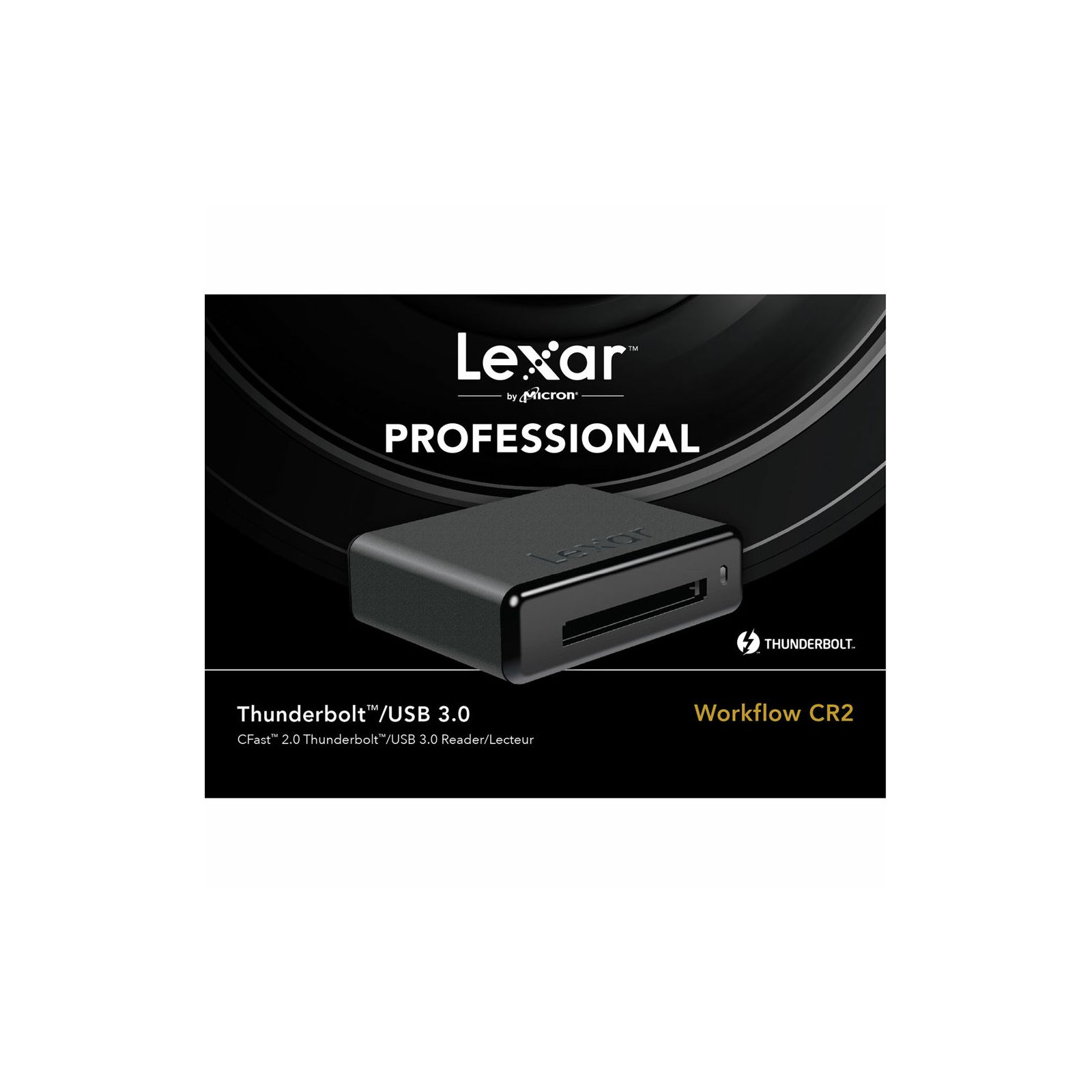 Lexar Workflow Card Reader CFast CR2 Professional USB 3.0 Thunderbolt 2 čitač kartica LRWCR2TBEU
