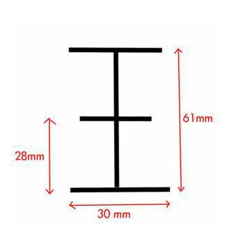 Linkstar Extension Set for Ceiling Rail System from 3x3m to 4x6m set produžetaka za studijski stropni nosač