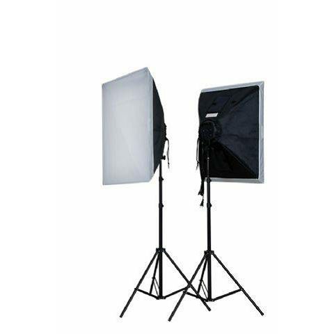 Linkstar SLHK4-SB5050 8x28W Daylight Set 5500K komplet fluo rasvjeta 2x stalak + 2x softbox + 2x difuzno platno + 8x žarulje