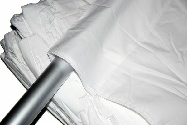 Linkstar studijska foto pozadina od tkanine pamuk S010 2,9x7m Light Grey siva Cotton Background Cloth Washable Waterproof