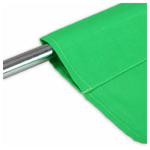 Linkstar studijska foto pozadina od tkanine pamuk BCP-10 2,7x7m Chroma Green Cotton Background Cloth Non-washable