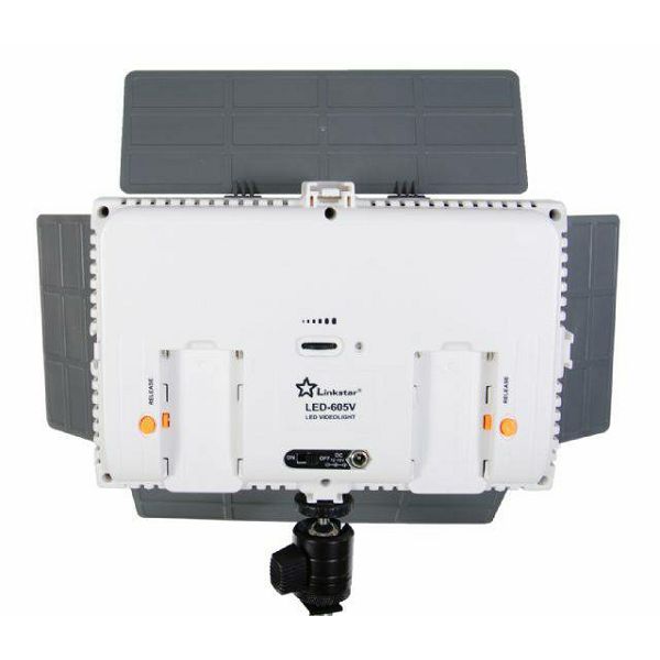 Linkstar VD-605V-K2 including Battery LED Lamp panel rasvjeta za video snimanje