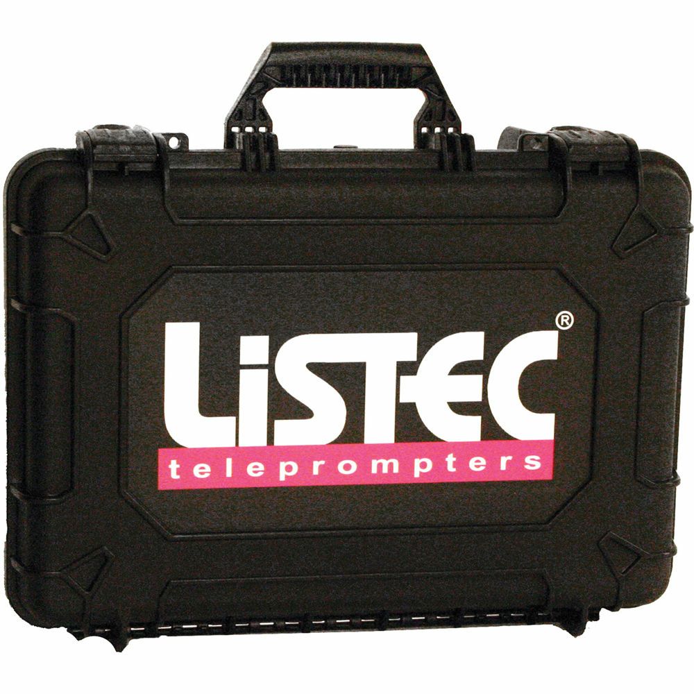 Listec Teleprompters PW-10DVC PromptWare Teleprompter with Hard Carry Case
