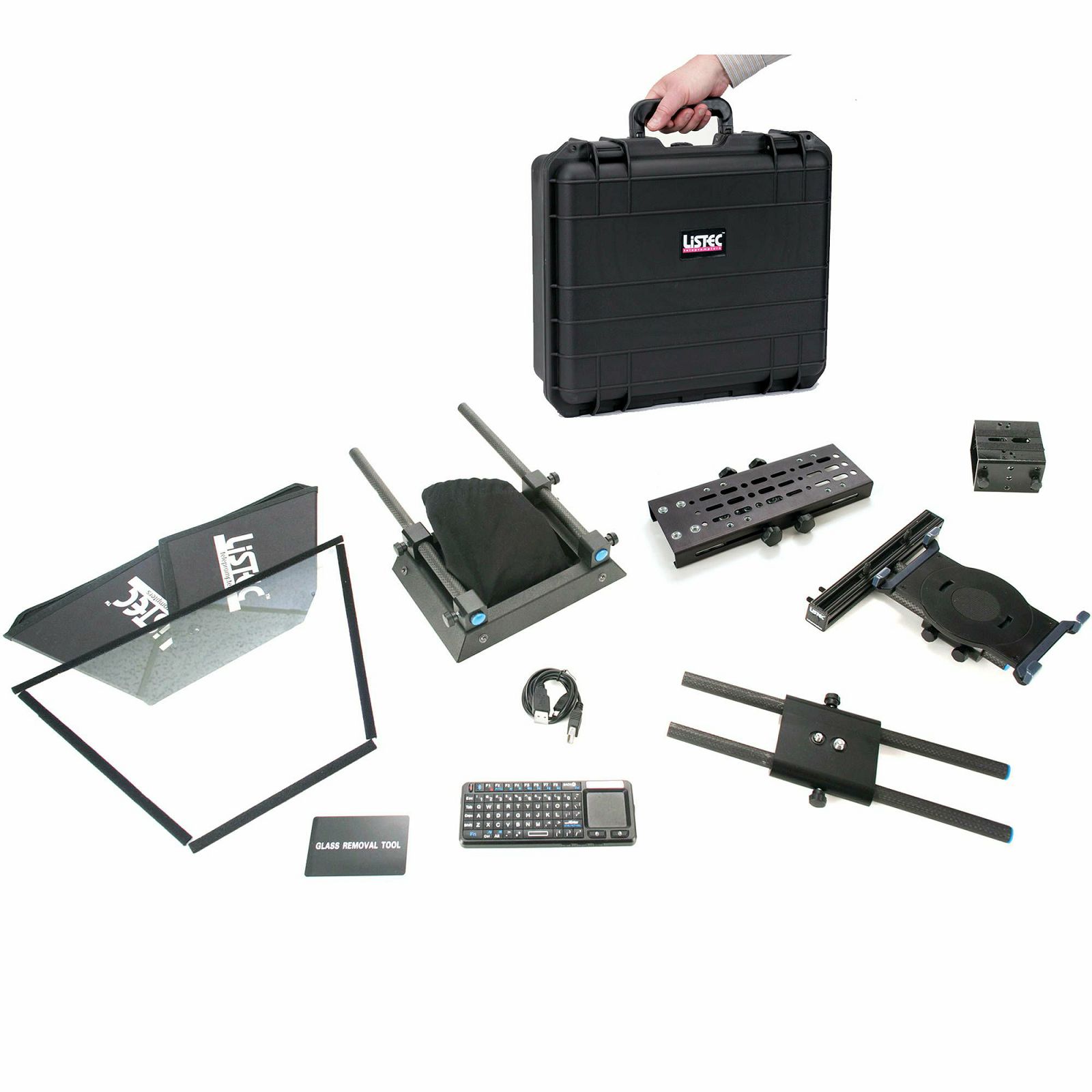 Listec Teleprompters PW-10KIT Mounting Hardware Kit for ENG Broadcast Cameras