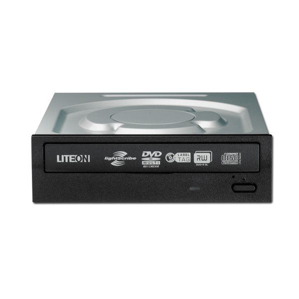 LITE ON Internal ODD iHAS624 DVD±RW/DVD±R9/DVD-RAM, SATA, LightScribe, Black, Retail