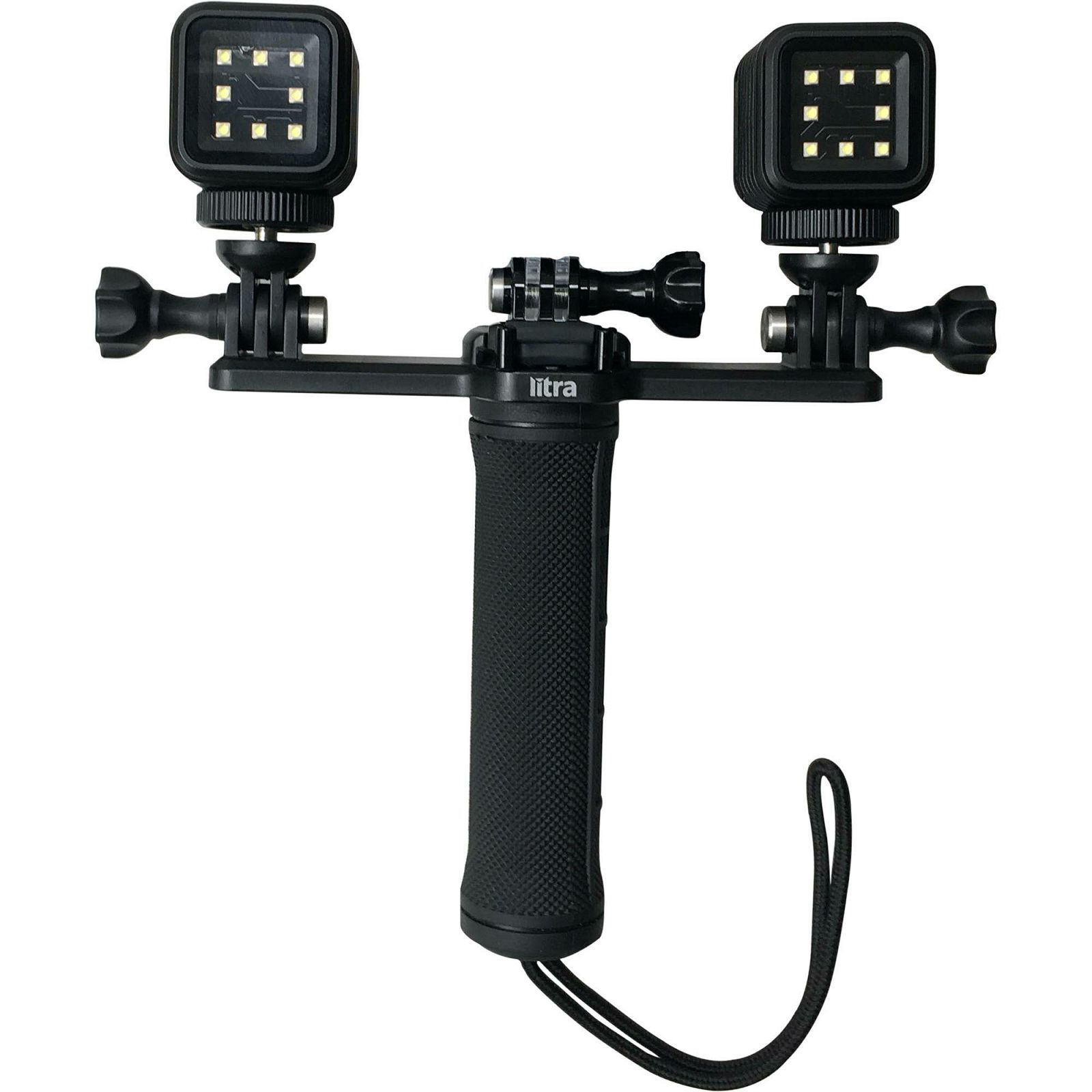 Litra Triple Mount for Two Torch Lights and GoPro Camera trostruki nosač za akcijsku kameru i LED lampe (T22TM)