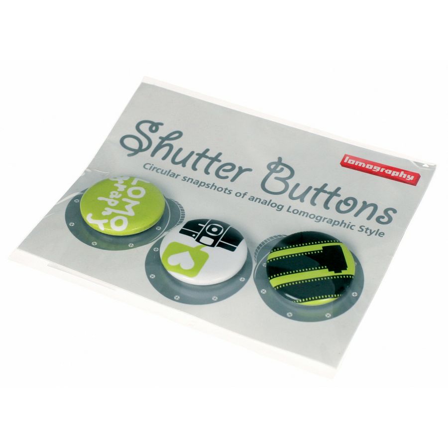 Lomography Button Set 1 *green* Z501