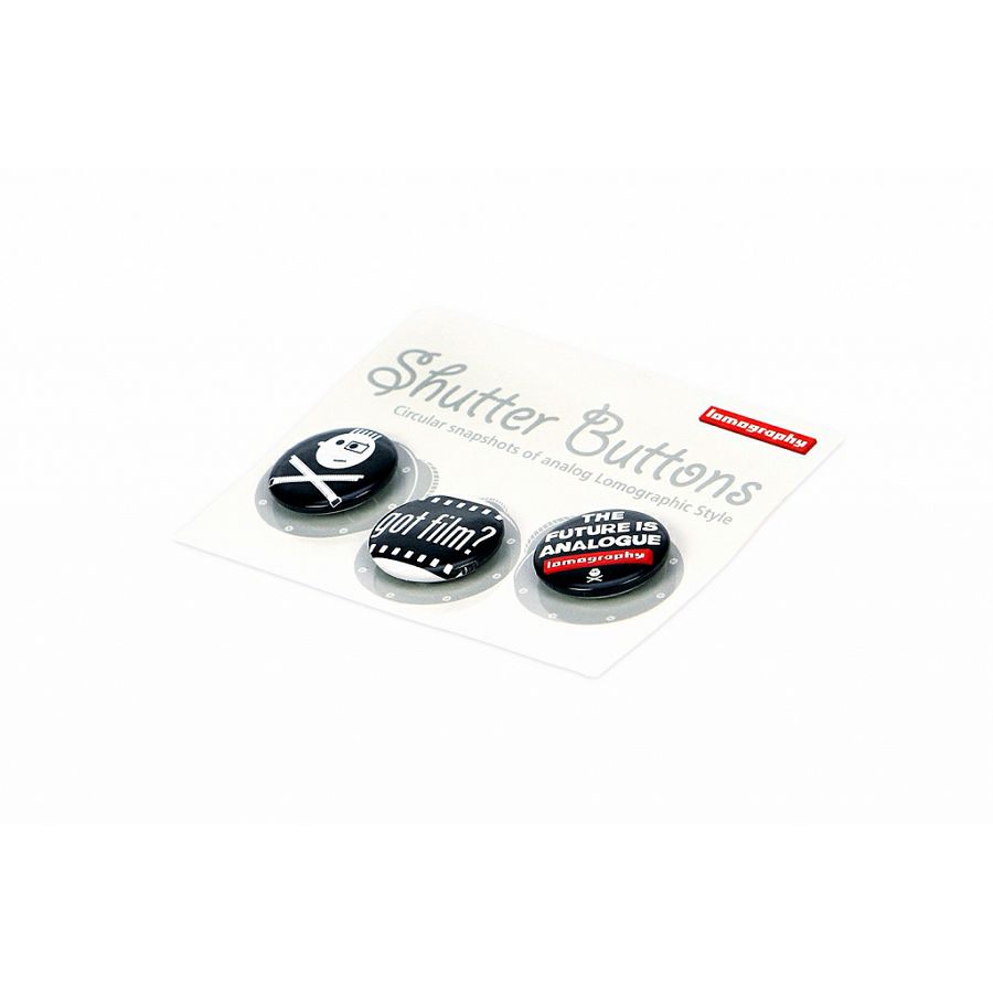 Lomography Button Set 9 *got film?* Z509